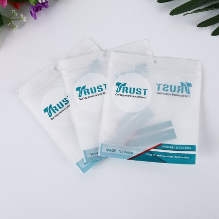 開(kāi)關(guān)插座包裝袋電子配件復(fù)合袋自封拉鏈袋