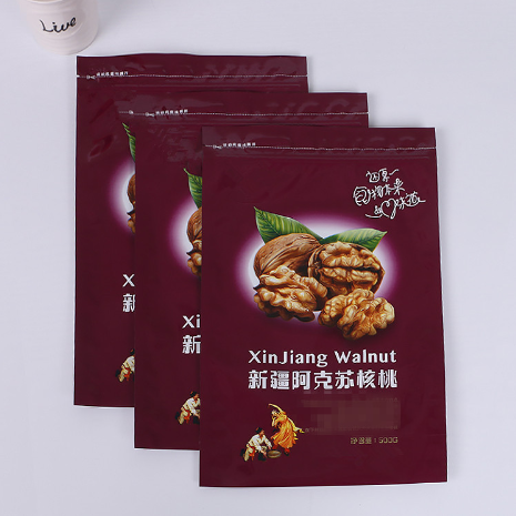 零食核桃包裝袋 自立自封復合袋 食品級塑料袋廠家