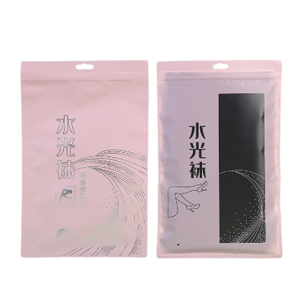 新款女士水光襪包裝袋絲襪內(nèi)衣通用復(fù)合塑料袋服裝自封袋