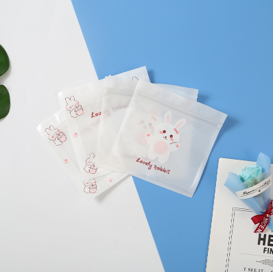 新款卡通袋子飾品包裝袋 小配件包裝袋透明三邊封復(fù)合袋定制